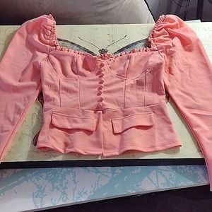 Chicme crane size medium salmon pink